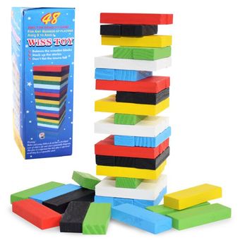 Jenga de Colores