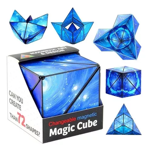 Cubo Mágico 3D Azul