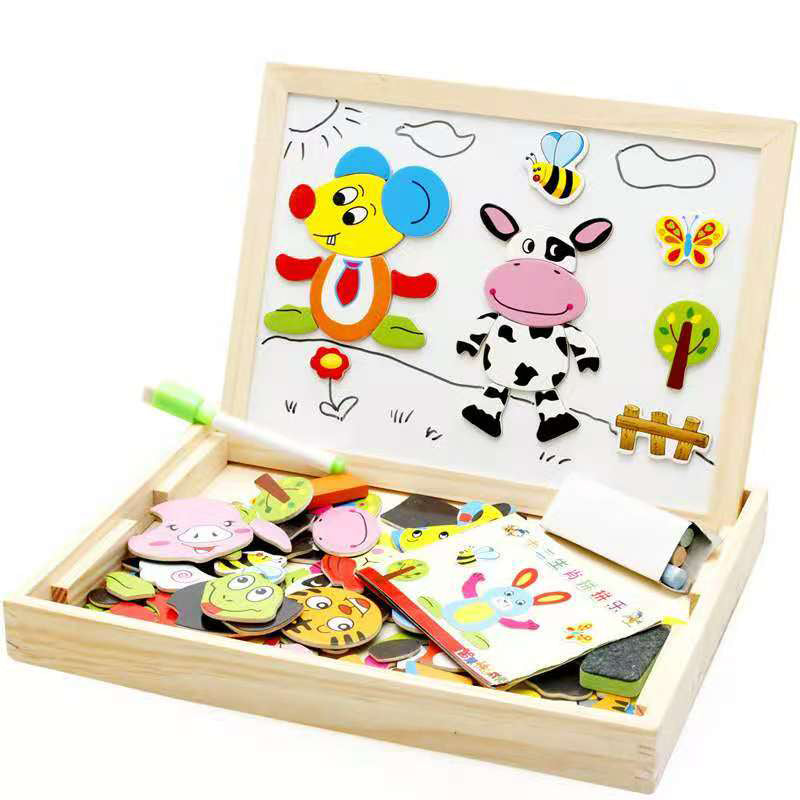 Pizarras y Puzzle magnético