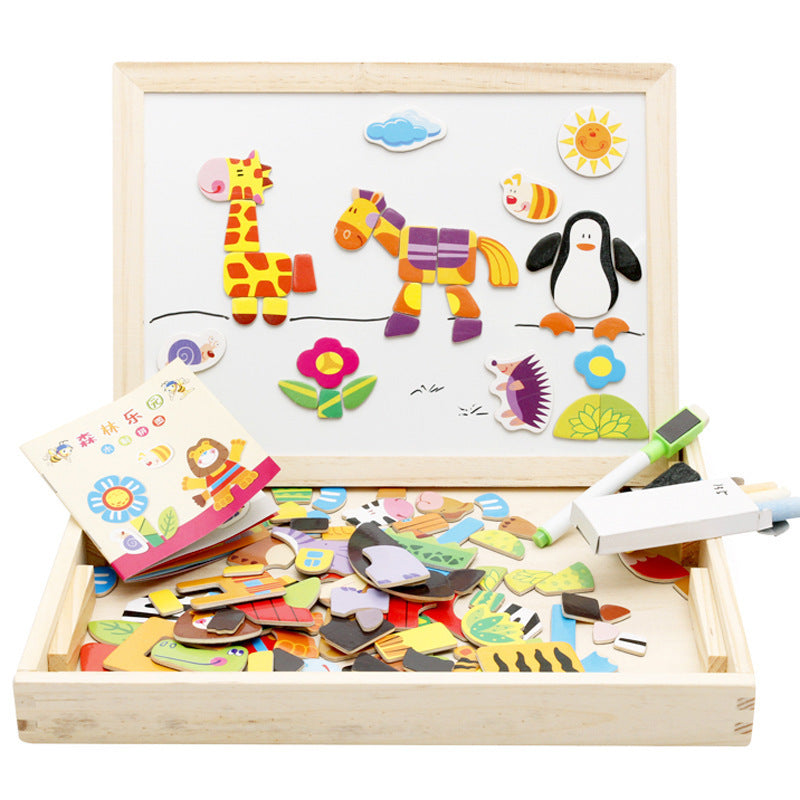 Pizarras y Puzzle magnético