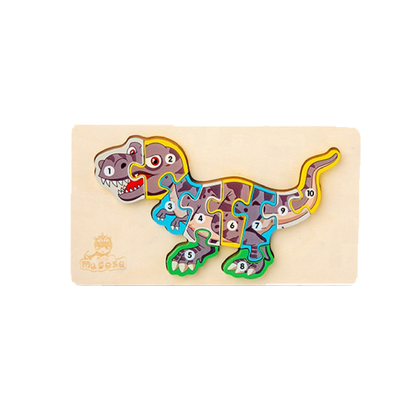 Set Dino Puzzle