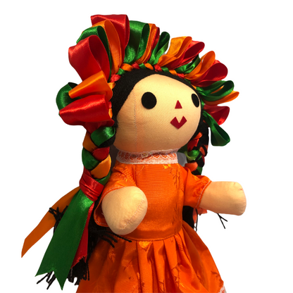Muñequita Lele Naranja