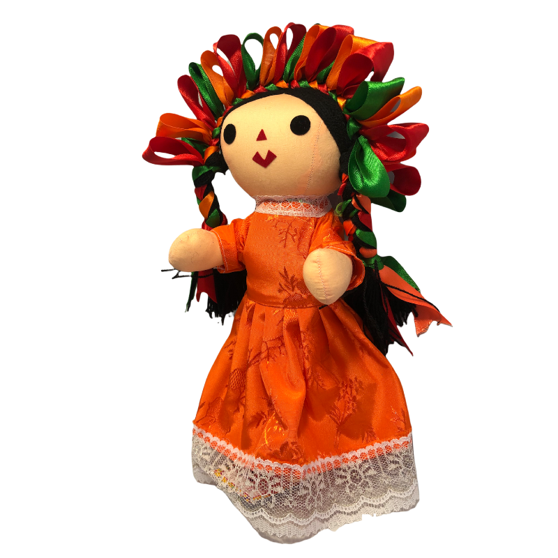 Muñequita Lele Naranja