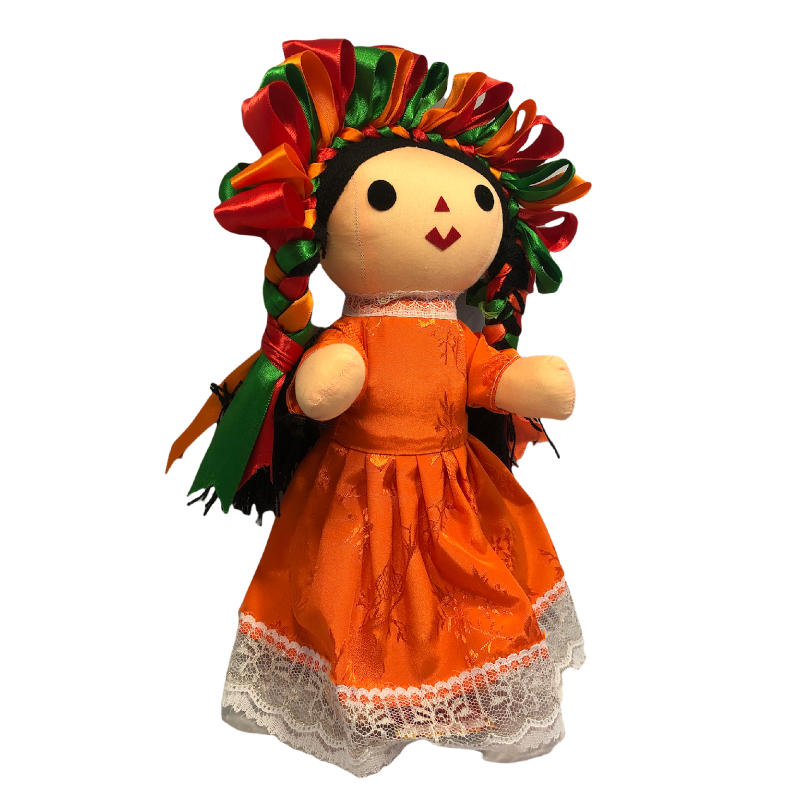 Muñequita Lele Naranja
