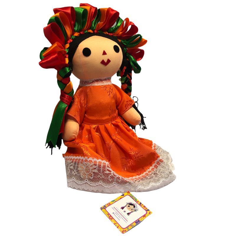 Muñequita Lele Naranja